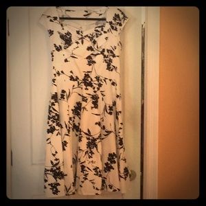 Audrey Hepburn swing style dress